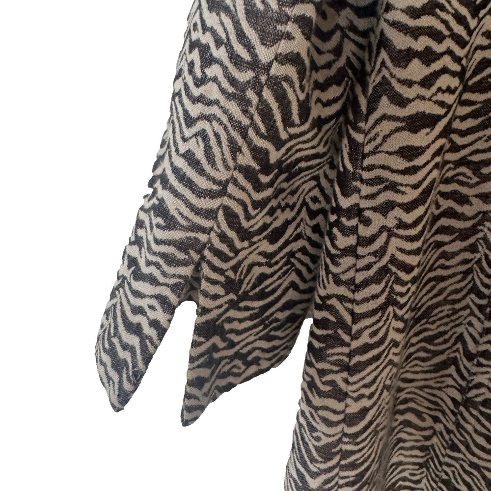 Dana Buchman Zebra Print Coat - Picture 9 of 11